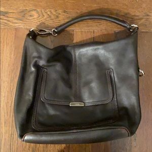 Tod’s dark brown leather bag
